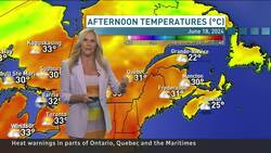 Heat warnings across Ontario, Quebec, N.B., N.S. News Clip