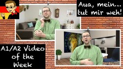 German for Beginners #37: How to say "My... hurts!" Instructional Video