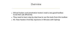 Web Hacker's Toolbox - Tools Used by Successful Hackers - Introduction-Web Hacker's Toolbox: Tools Used by Successful Hackers Instructional Video