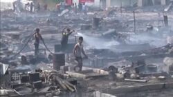 Fire destroys Syrian refugee camp in Lebanon News Clip