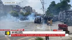 Nepal's Home Minister Announces Resignation Amid Deadly Protests Against Social Media Ban News Clip