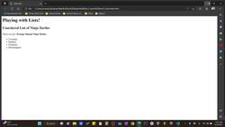 The Art of Doing - Web Development for Beginners - Organizing Text with Lists Instructional Video