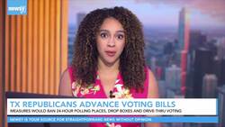 Texas Republicans Advance New Voting Restrictions News Clip