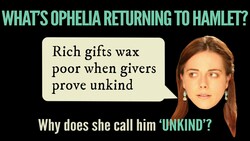 Hamlet 3.1 Rich Gifts Wax Poor When Givers Prove Unkind Instructional Video