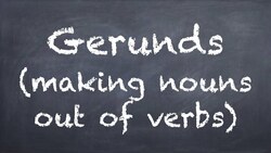 Gerunds - German 2 WS Explanation - Deutsch lernen Instructional Video