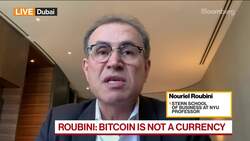Roubini Says Bitcoin Is Just a 'Self-Fulfilling Bubble' News Clip