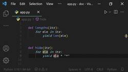 The Ultimate Guide to Python Programming With Python 3.10 - Chaining Generators Instructional Video