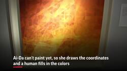 Robotic art fetches over $1 million at debut show News Clip