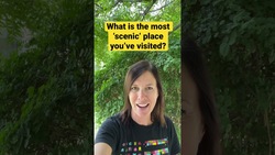 Be ready to describe a scenic place on IELTS Speaking! Band 7+ sample answers! #shorts Instructional Video