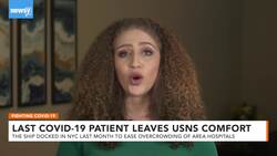 USNS Comfort Discharges Last COVID-19 Patient, Leaves NYC News Clip