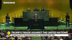 Donald Trump's 55-Minute Speech Turns Into a Tirade Against United Nations News Clip