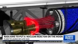 NASA wants to put a nuclear reactor on the moon before other countries can News Clip