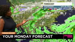 Your Monday Weather Forecast For Oct. 23, 2023 News Clip