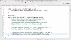 Master Hibernate and JPA with Spring Boot in 100 Steps - Step 40 - ManyToMany Mapping - Insert Student and Course Instructional Video