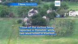 At least five people killed in Russian attacks on Ukraine's Donetsk and Kherson regions News Clip