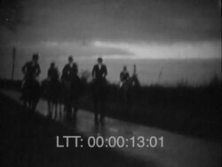 Fox Hunting - England 1920s Stock Footage