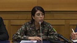 Kurdish commander demands Syria-Turkey buffer zone News Clip
