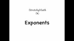 Exponents part 1 Instructional Video