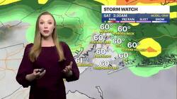 STORM WATCH: Chance of rain and storms in Brooklyn News Clip