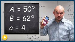 How to find the area of an oblique triangle Instructional Video