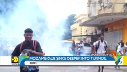 Tensions Flare in Mozambique as Police & Protesters Clash News Clip