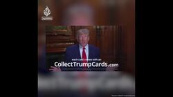 Donald Trump unveils NFT collection News Clip