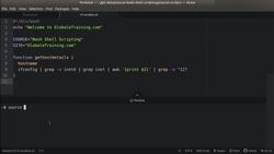 Bash Shell Scripting - Source and Export Commands Instructional Video