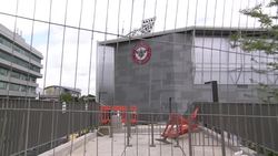 The Brentford Community Stadium during coronavirus News Clip