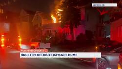Officials: Firefighter injured battling house fire in Bayonne Instructional Video