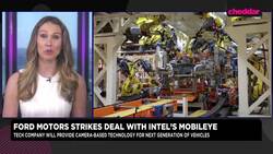 Ford Inks Deal With Intel's Mobileye for Next Gen Driving Tech News Clip
