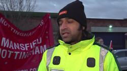 'Staff morale very low' says ambulance worker on strike News Clip