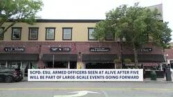 Suffolk County police with long guns spotted on rooftops during 'Alive After Five' News Clip