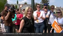 Hard-fought Alberta election campaign comes down to the wire News Clip
