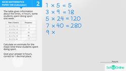 How to Estimate the Mean of a Data Set Instructional Video