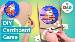 How to Make Marble Arcade Rocket Game with Cardboard Instructional Video