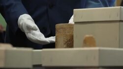 CLEAN : Germany returns Mayan artefacts found in cellar News Clip