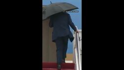 Watch Trump depart for the Middle East News Clip