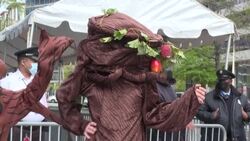 CLEAN : Activists protest outside IMF building to call for more focus on biodiversity News Clip