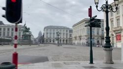 CLEAN : Coronavirus: Second day of confinement in Brussels News Clip