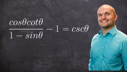 Verifying trigonometric identities, hard with multiple steps Instructional Video