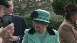 Queen and Prince Philip attend church on Jubilee morning News Clip