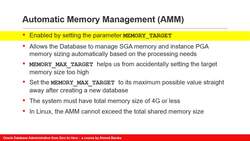 Oracle Database Administration from Zero to Hero - Managing Database Memory (Part 1 of 2) Instructional Video