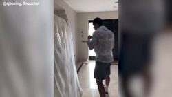 Anthony Joshua has been using a mattress as a punch bag to train for his next big fight Instructional Video