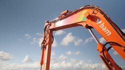 UK - Flood defence construction site near Severn Estuary News Clip