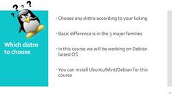 Linux Operating System: A Complete Linux Guide for Beginners - Choosing Distro for This Course Instructional Video
