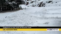 Vancouver Island drivers urged to stay off snowy roads News Clip