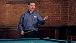 How to Make a Stun Shot while Playing Pool Instructional Video