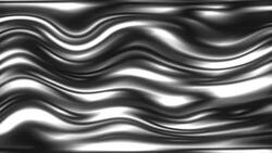 Abstract black and white texture motion background.Wave texture grey background Stock Footage