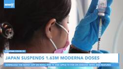 Japan Suspends 1.63M Moderna Doses Over Contamination News Clip