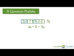 Solving Equations by Combining Like Terms Instructional Video